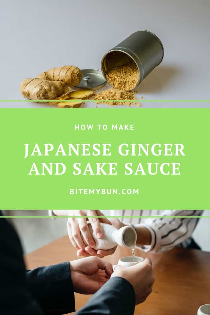 How to make japanese ginger and sake sauce