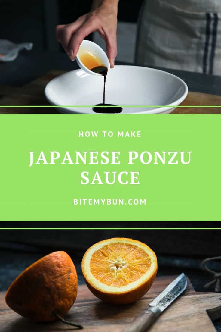 How to make japanese ponzu sauce