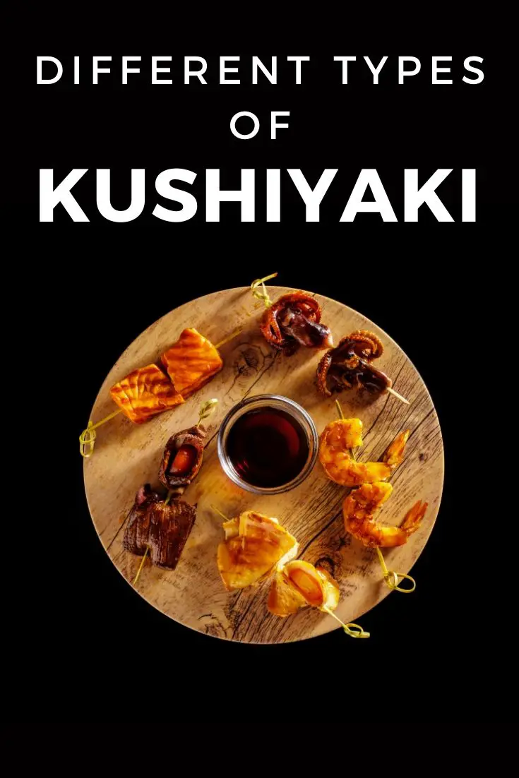 Iba't ibang uri ng kushiyaki