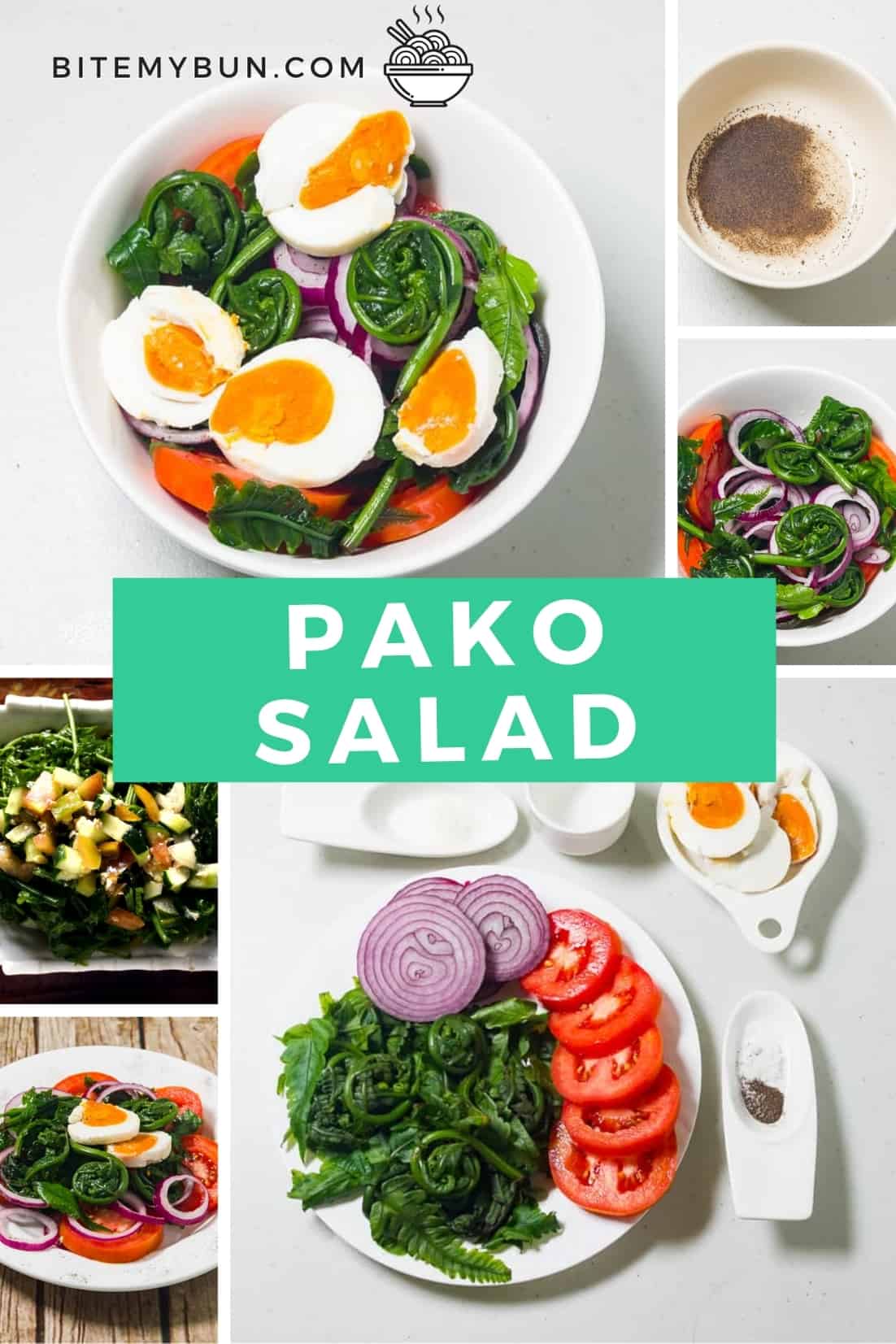 Filipino Pako saláta recept