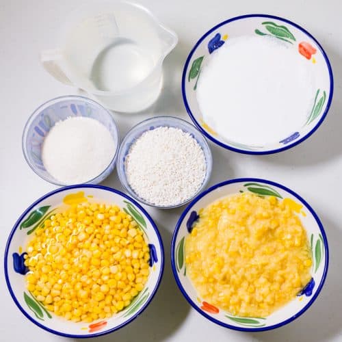 Ginataang mais recipe: sweet corn and rice pudding with coconut milk