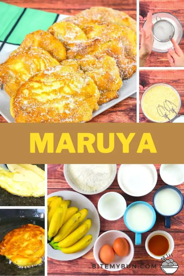 Maruya recipe (Banana fritter w/ sugar): Don't forget THIS ingredient!