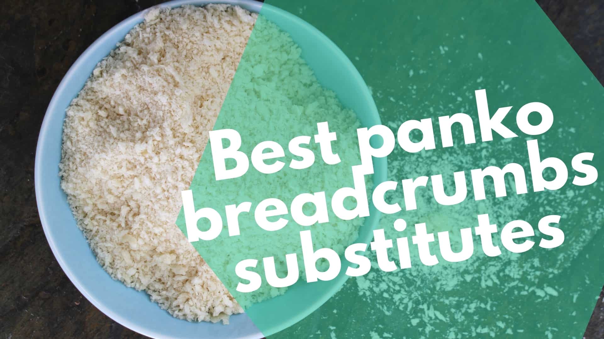 bread crumb substitute in meatballs