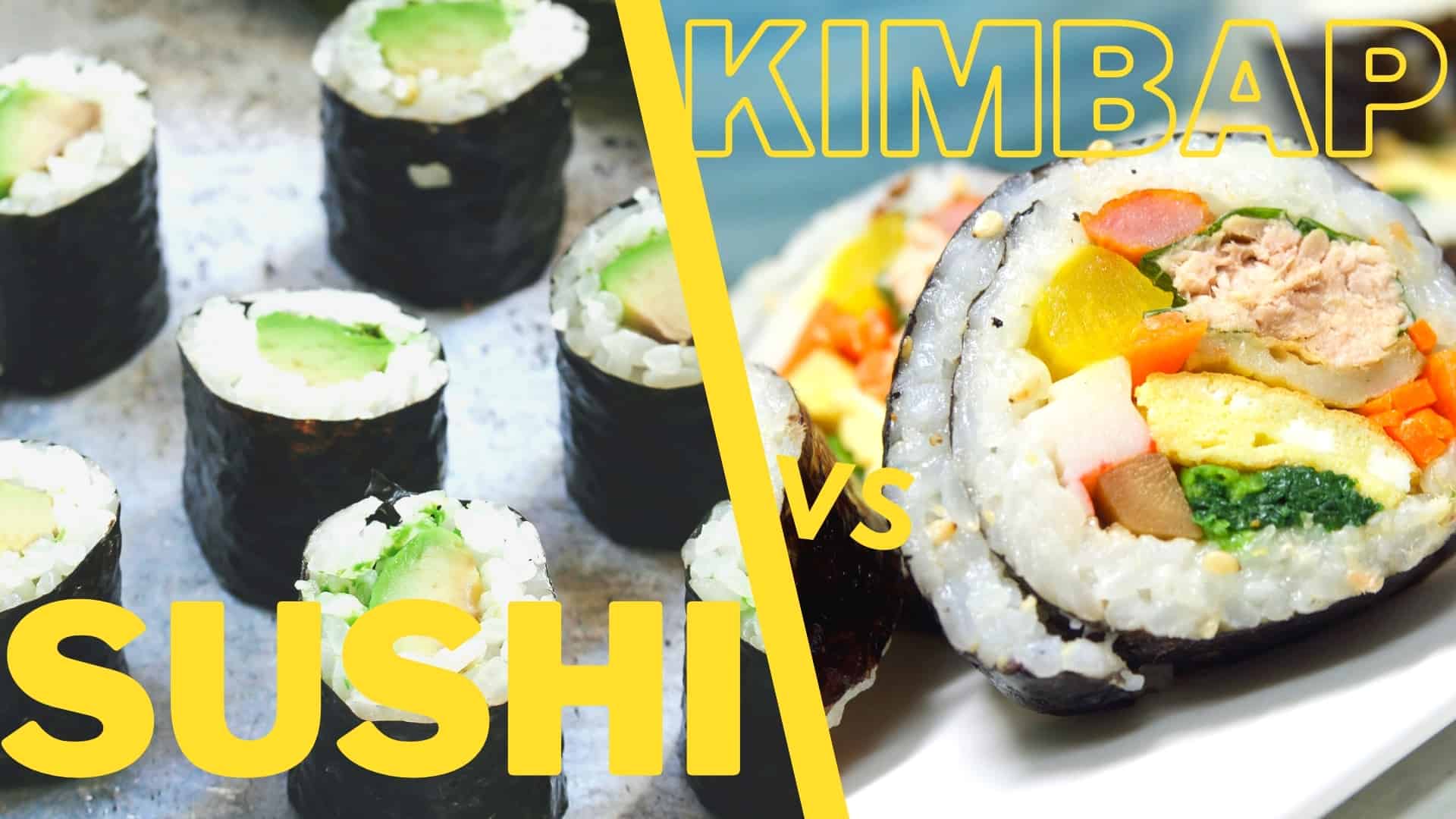 Kimbap, el primo coreano del sushi que no lleva pescado crudo y es mucho  más fácil