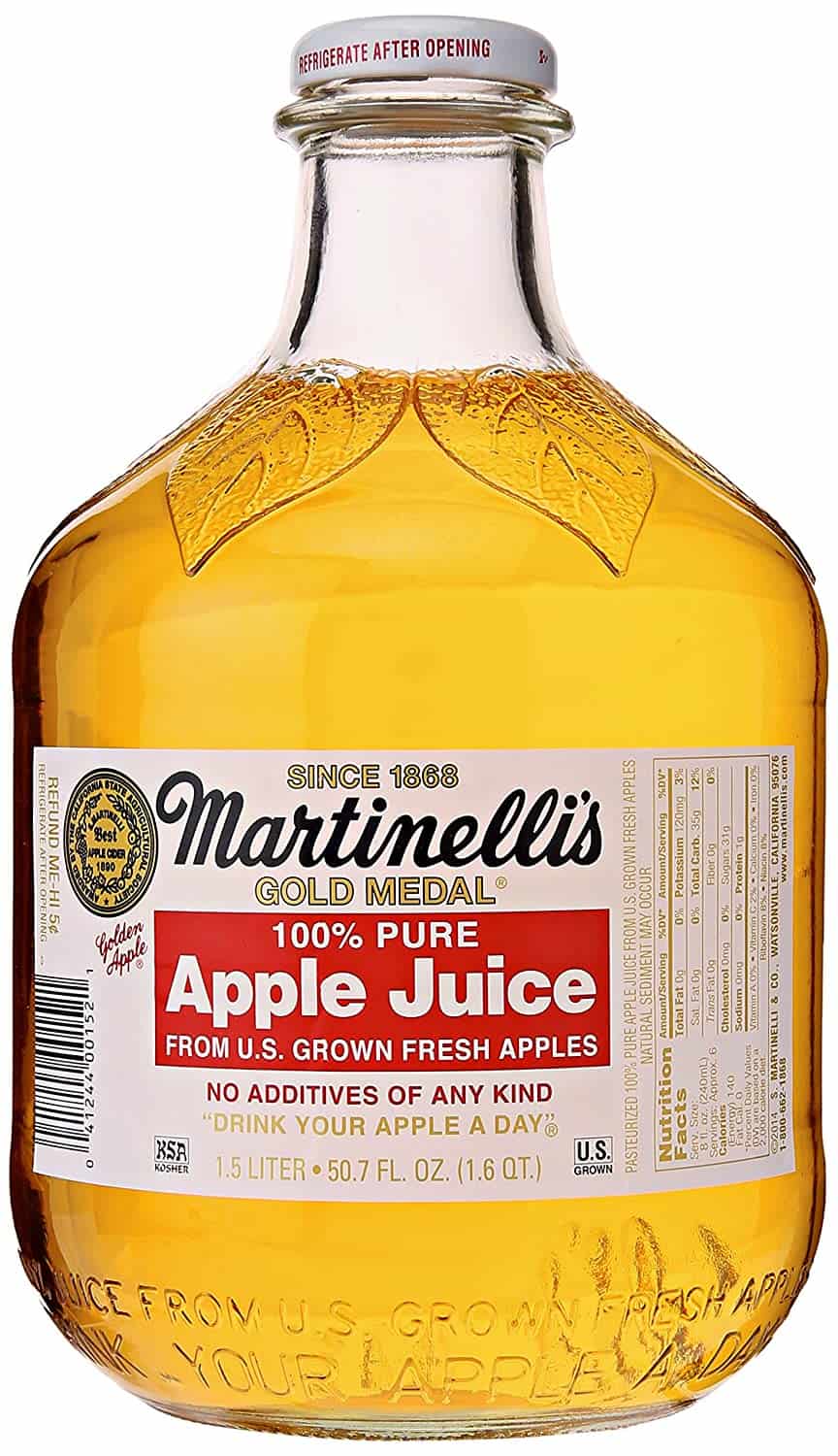 Il miglior sostituto mirin senza alcool: succo di mela