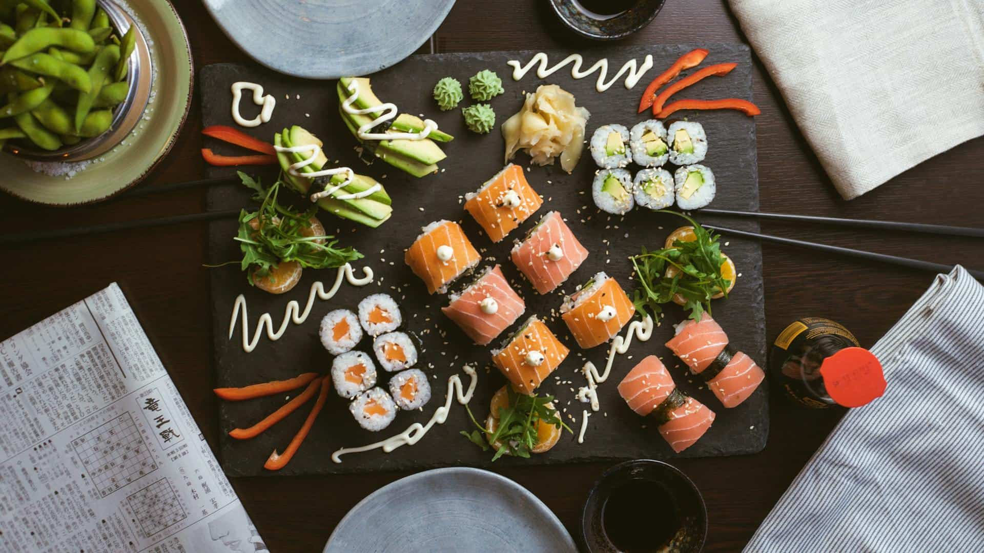 jak zrobić lepsze zdjęcia sushi w mediach społecznościowych