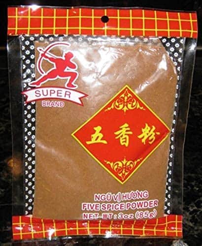 Super Chinese 5 Spice Powder 五香料粉 3 盎司。 亚洲调味混合香料